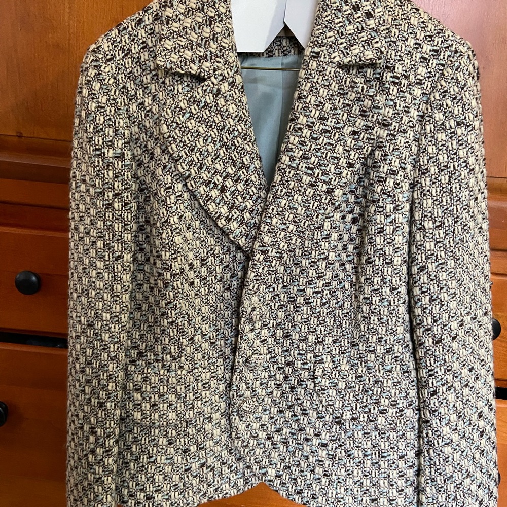 Short blazer- wool/acrylic
